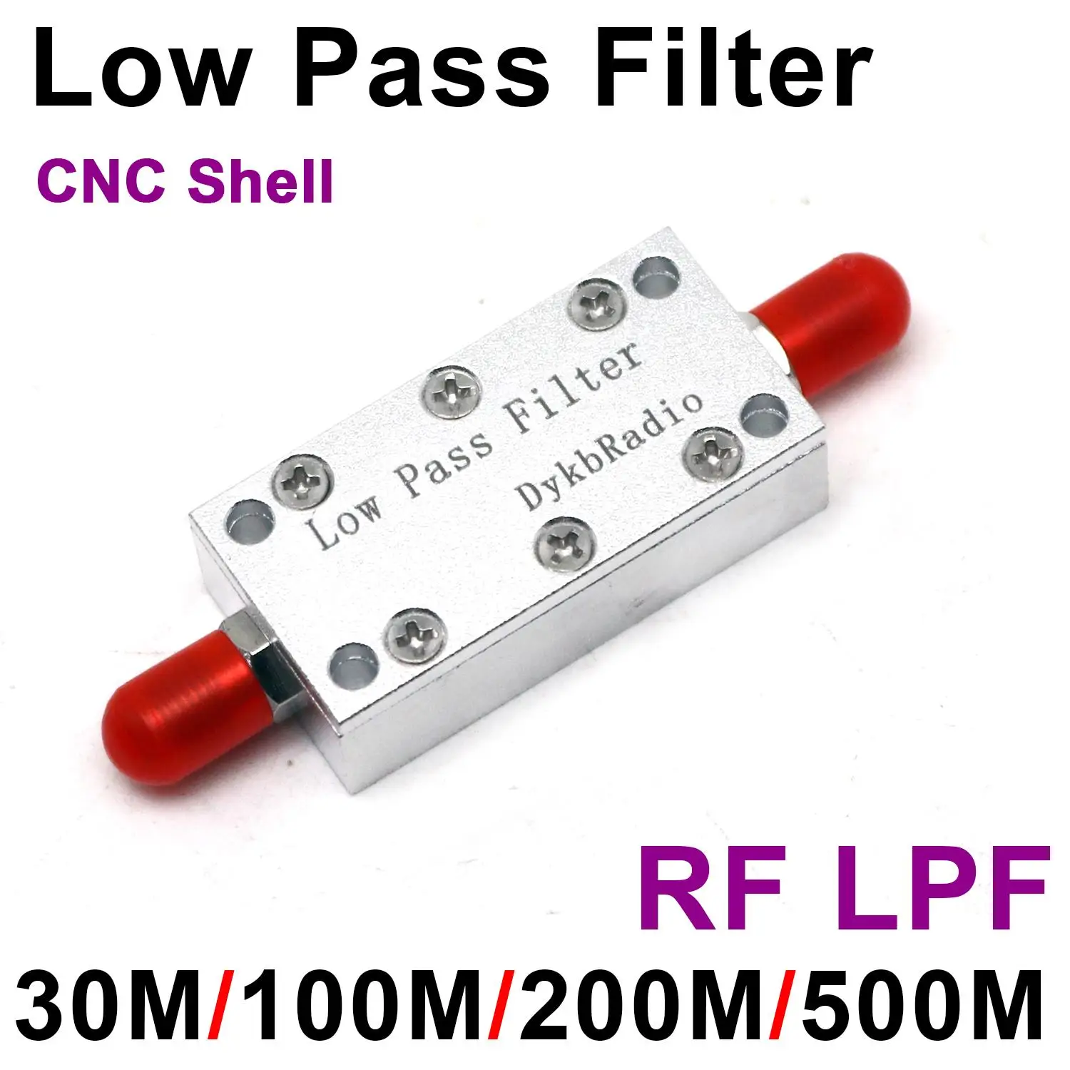 LC Low Pass Filter 30Mhz 100Mhz 200Mhz 500MHz LPF RF Filter For Radio ...