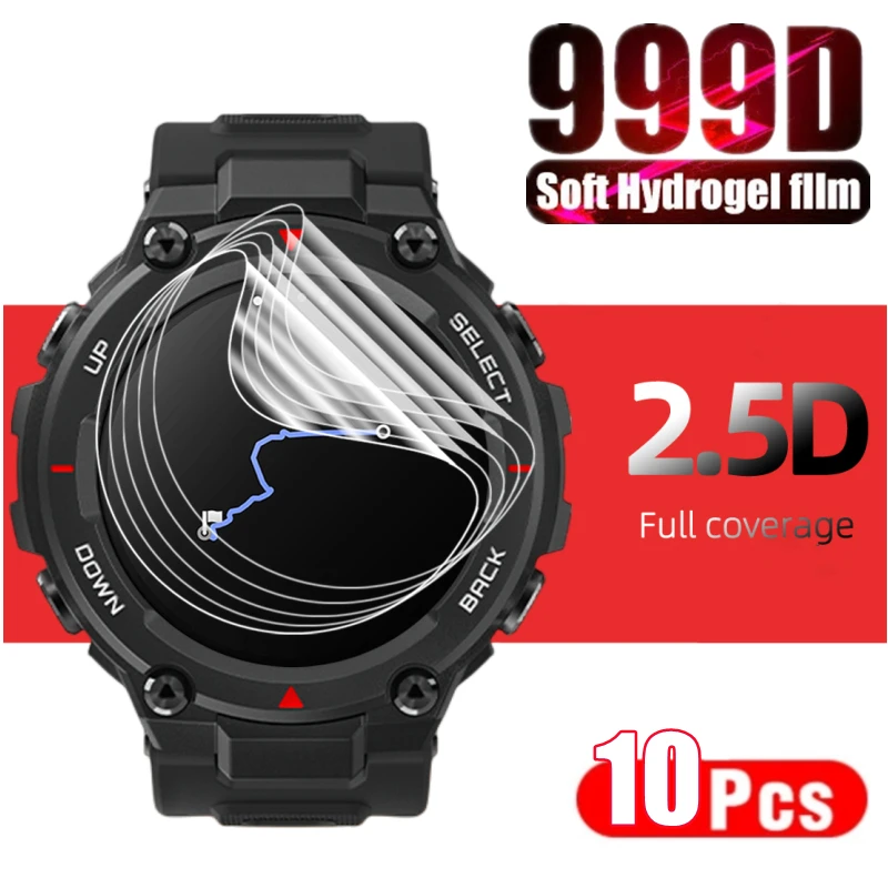 Per Amazfit T-Rex Trex2 Smartwatch Pellicola Protettiva Morbida Idraulica Trasparente Per Huami Amazfit T Rex Pro Accessori