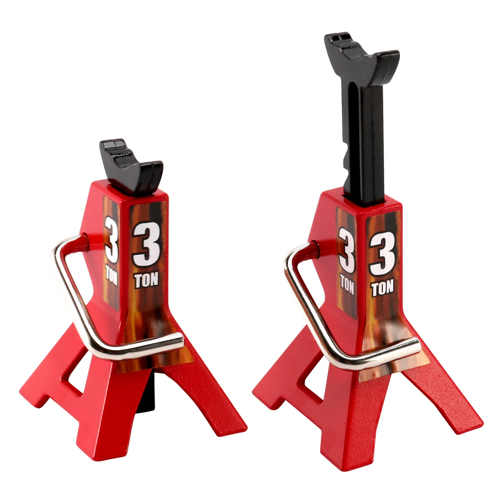Carrello Jack,Rc Car 3T Jack Stand Staffa Regolabile Per 1/10 Trx4 Axial Scx10 Cc01 D90