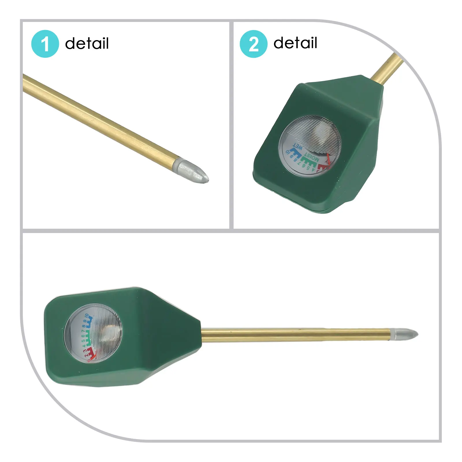 Soil Moisture Sensor Hygrometer Tester For Flower Plant Soil Moisture