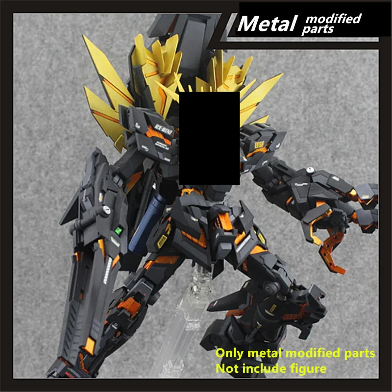 

Metal Modified parts set for MG 1/100 RX-0 Banshee D039