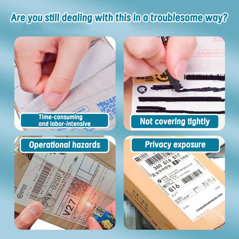 1/2/3 stücke Offene Box Tragbare Langlebig Thermopapier Daten Identität Schutz Privatsphäre ID Informationen Löschen Löschen Stift – Detail 2