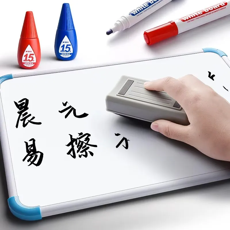 M&G Large Capacity Erasable Whiteboard Marker, Refillable Ink Whiteboard Marker, Teacher and Office Use