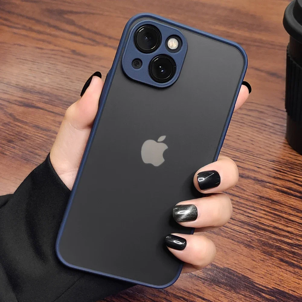 รูปสินค้า เคสกันกระแทก PC Matte สำหรับ iPhone 17/16/15/14/13/12/11 Pro Max