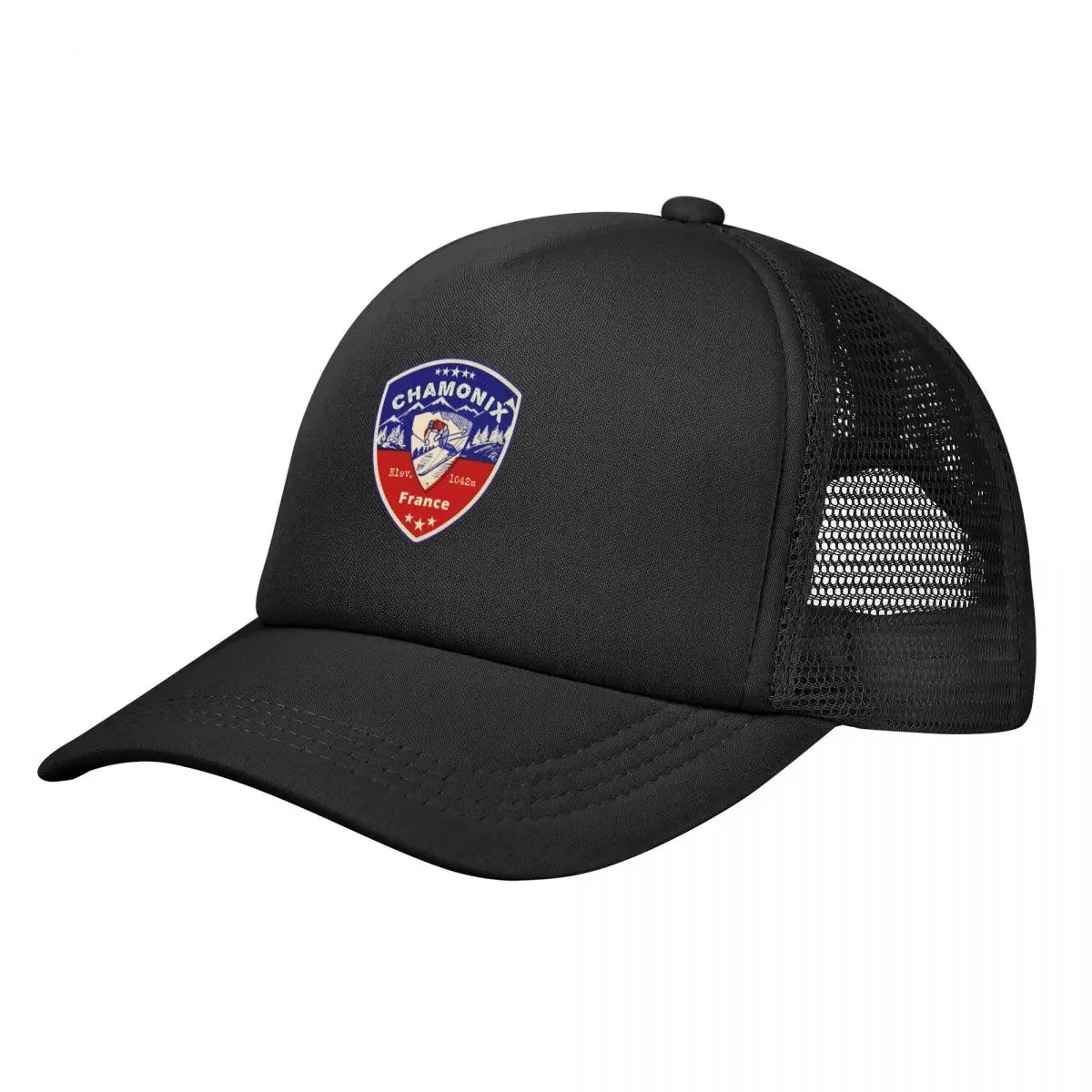 

Chamonix France Skiing Ski Mountains Skier Baseball Cap Beach Bag Fashion Beach Caps For Women Men's