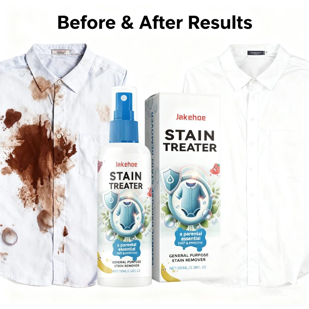 Clothes Stain Remover Liquid Detergent Removes Stains And Mildew Fabric Cleaning Solution Non-Toxic For Baby Adults Clothes