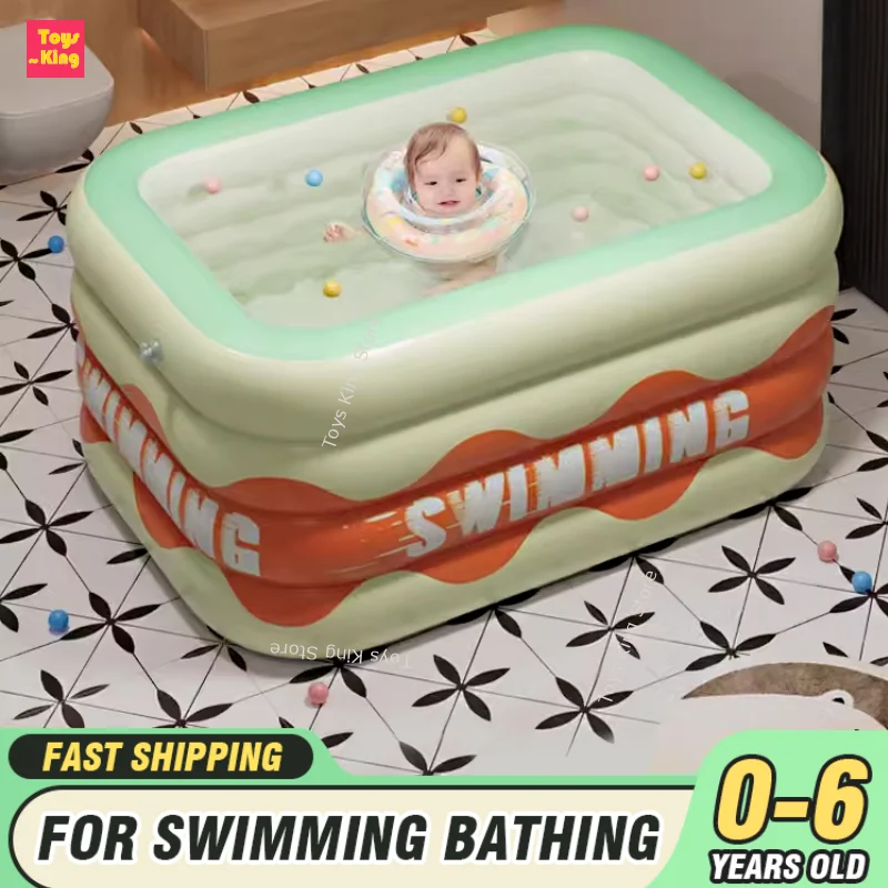 Mini Baby Inflatable Swimming Pool Children Framed Pools Outdoor Folding Paddling Piscina Kids Summer Water Indoor Bathing Toys