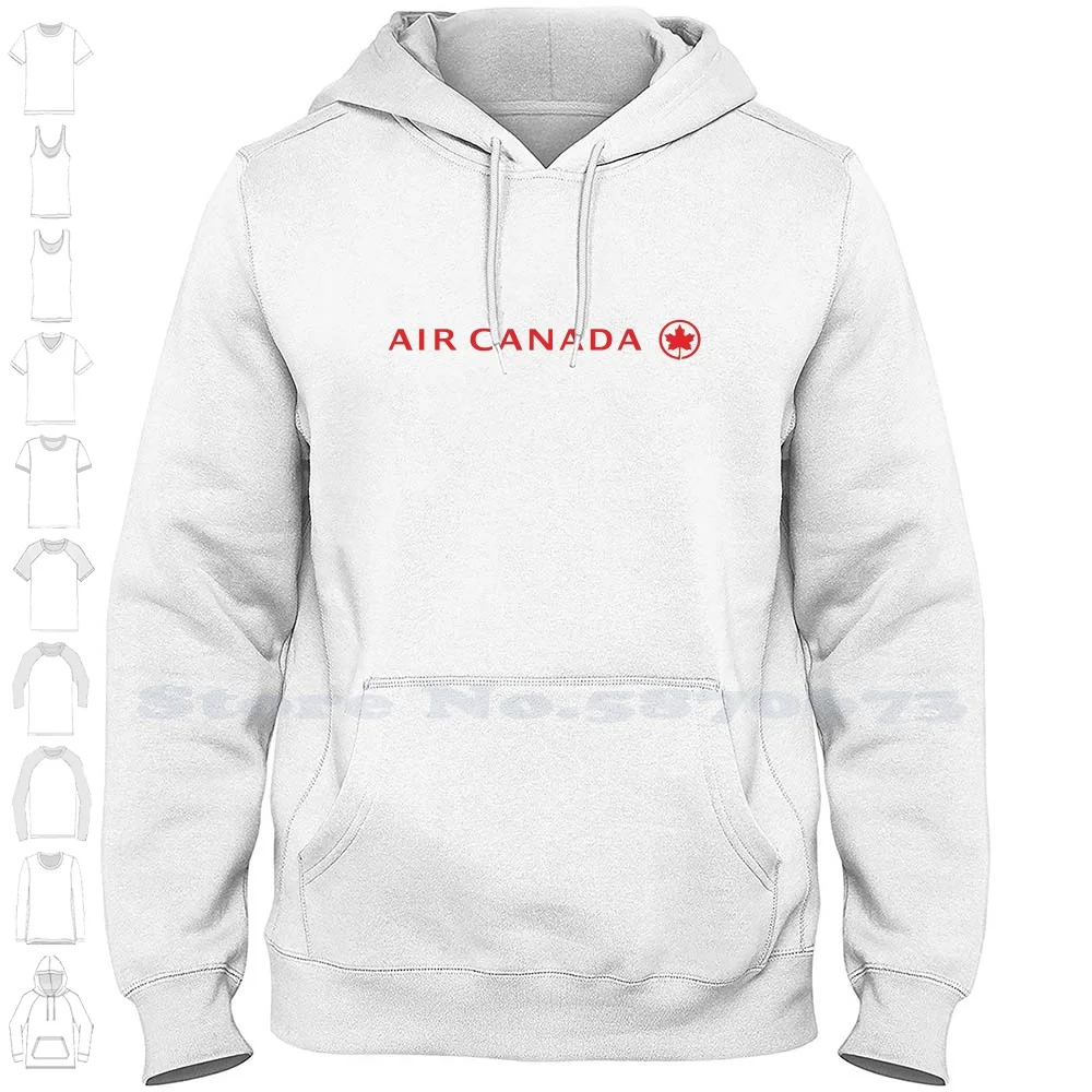 

Логотип Бренда Air Canada, толстовка с капюшоном из 100% хлопка, толстовка с капюшоном, высококачественные худи с графическим принтом