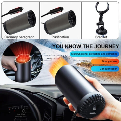 12V Portable Auto Heizung Cup Form Auto Warm Air Blower Elektrischer  Ventilator Windschutzscheibe Defogging Demister Defroster Auto Zubehör