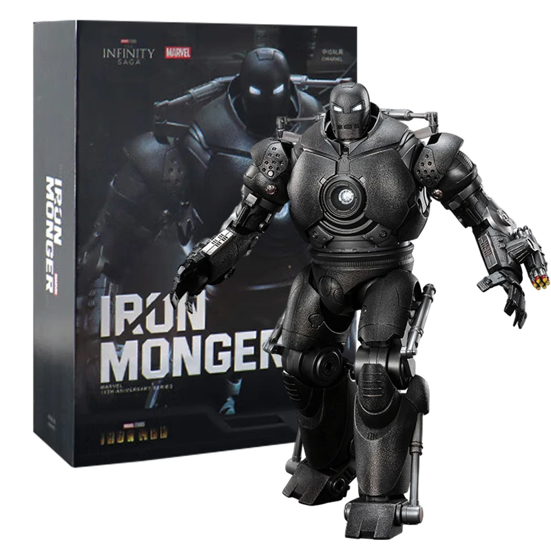 

ZD Original Iron Monger Iron Man 1/10 SUIT-UP GANTRY Tenth Anniversary Limited Collect Stane Marvel legends Action Figure Gift