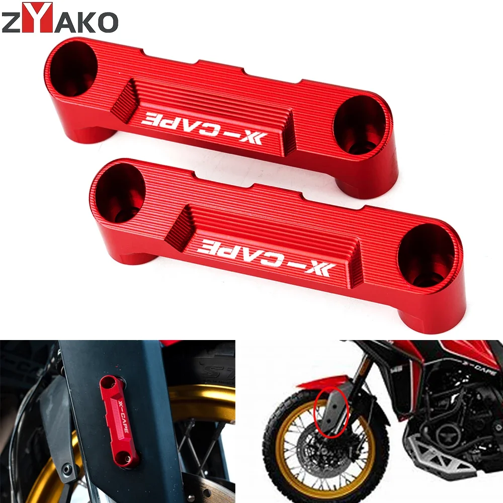 

For Moto Morini X-Cape 650 XCape 650 2023 2022 X-Cape 650X CNC Motorcycle Accessories Front Axle Coper Plate Decorative Cover