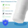 2Pcs Silicone Boot for Stanley Quencher Tumbler Protective Cup Bottom Sleeve Cover Cup Accessories Fits H2.0 30oz 40oz 3