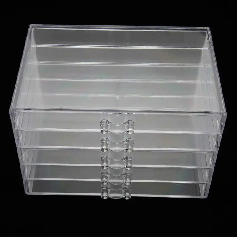 Ksheria Boîte à Bijoux En Acrylique à 34 Compartiments Avec