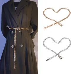 Color Waist Fashion Style, Fashionable Chain, Versatile Metal Lady's Belt Popularity