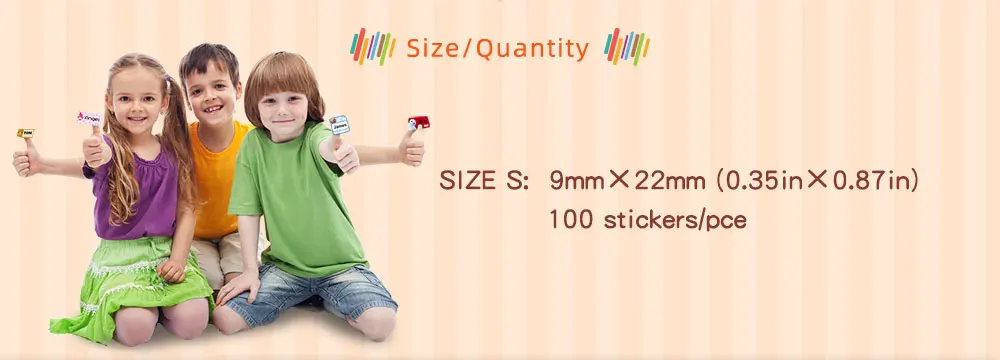 Description Picture 5 of item200pcs Custom Name Sticker In Hebrew Waterproof Labels Kids Decals Personalized First Name Tag for Children School Stationery