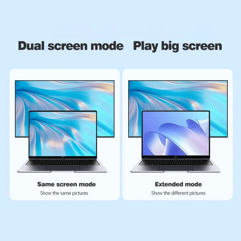 화면 동기화 케이블, 휴대폰 컴퓨터 외부 C타입 to HD HDMI 변환 와이어, 4K, 60Hz, 8K 어댑터