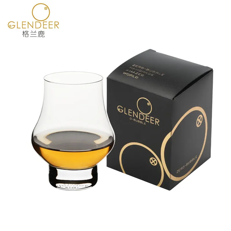 Glendeer Copita Whisky Nosing Glass Crystal Tasting Whisky Calice Malt Wine Tumbler Brandy Snifter Flame Cognac Cup