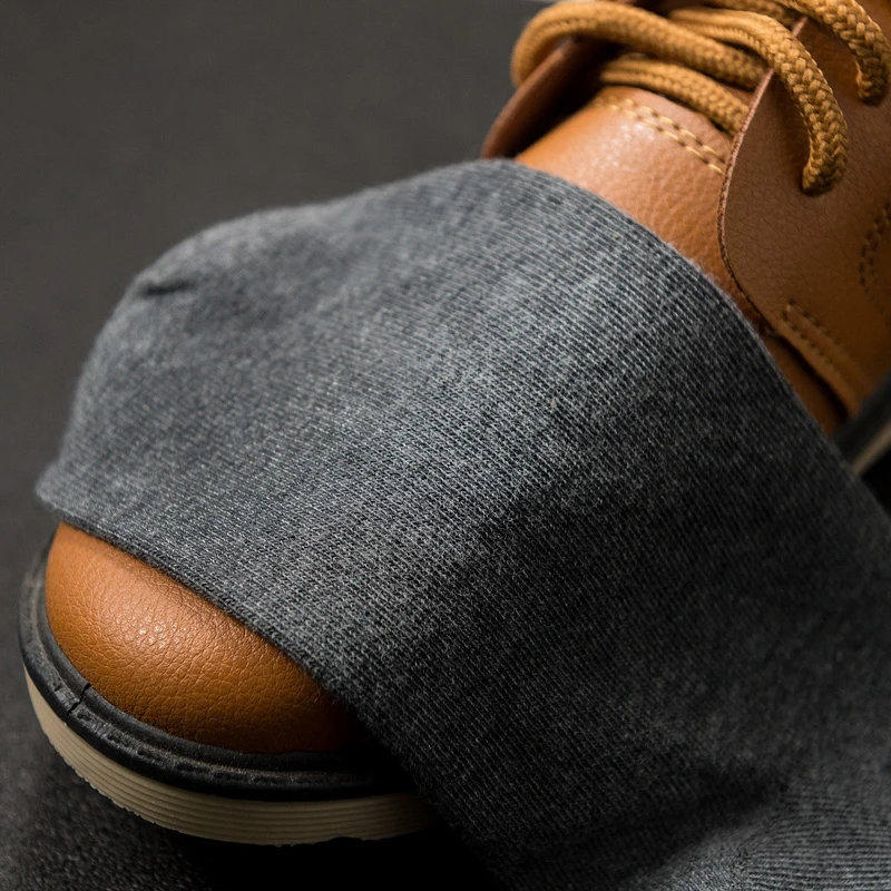 Hss marca masculina meias de algodão novo estilo preto homens de negócios meias macio respirável verão inverno para meias masculinas plus size (6.5-14)