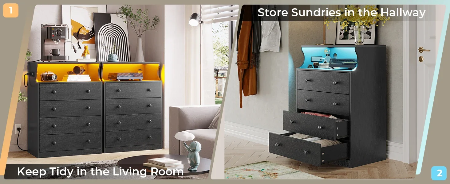 Drawer dresser