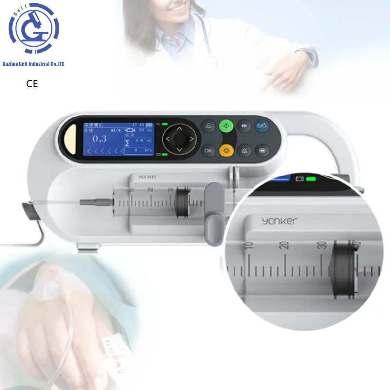 

CE Hospital medical infusion syringe pumps CE syringe for pumps