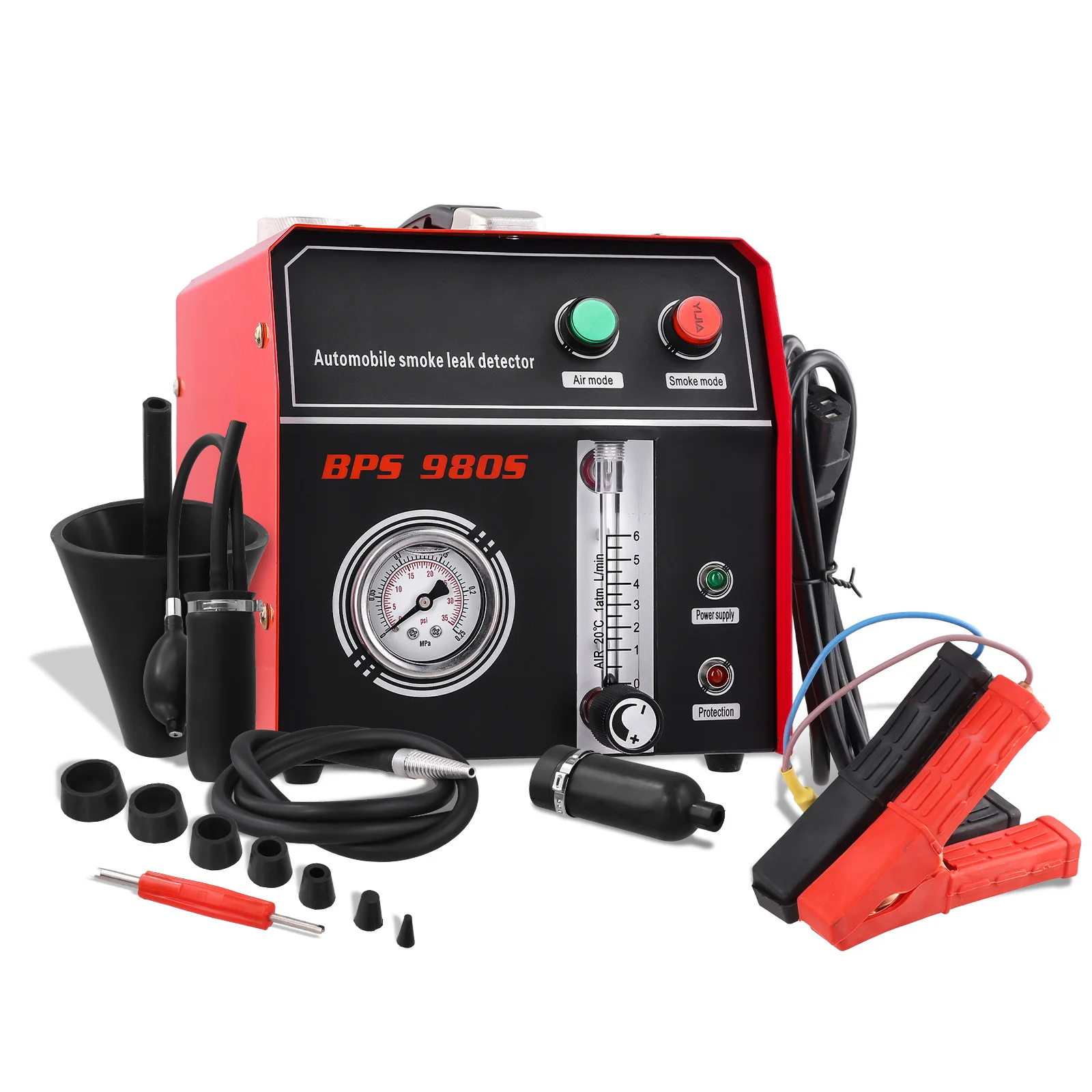 Podofo Auto-Leckdetektor mit Manometer und Luftpumpe