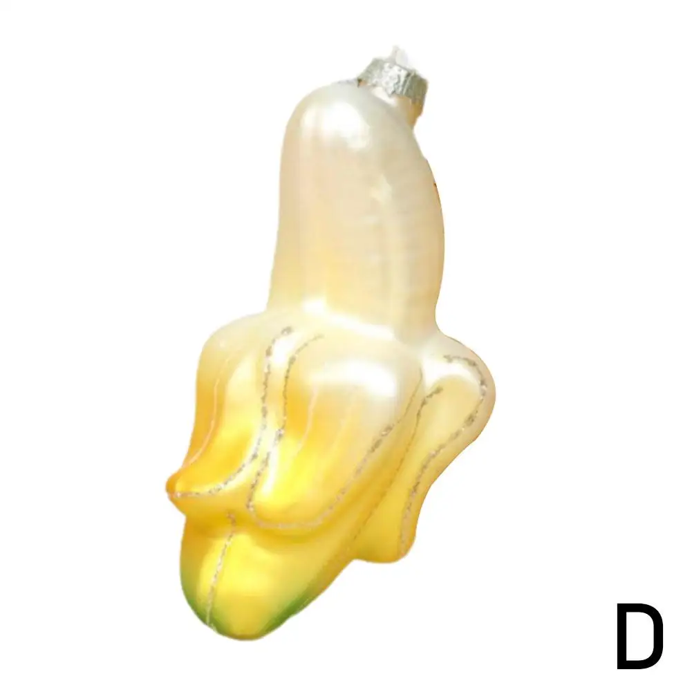 thumbnail image 1 of Adorno de árbol de Navidad de vidrio con forma de aguacate Bolsa colgante de fruta de aguacate verde Decoración de árbol de Navidad Año Nuevo 2024 Navidad, 1 of 5