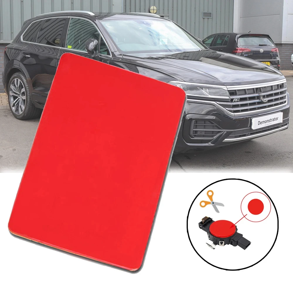 4X For MAZDA BMW LEXUS HYUNDAI Ford TOYOTA 앞 유리 칩 수리 테이프 레인 라이트 센서 젤 접착 필름 실리콘 쿠션 패드