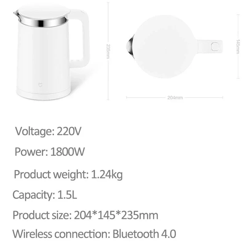 MIJIA Smart Kettles Pro Kitchen Appliances Electric Water Kettle Teapot APP Smart Temperature Constant Samovar 5