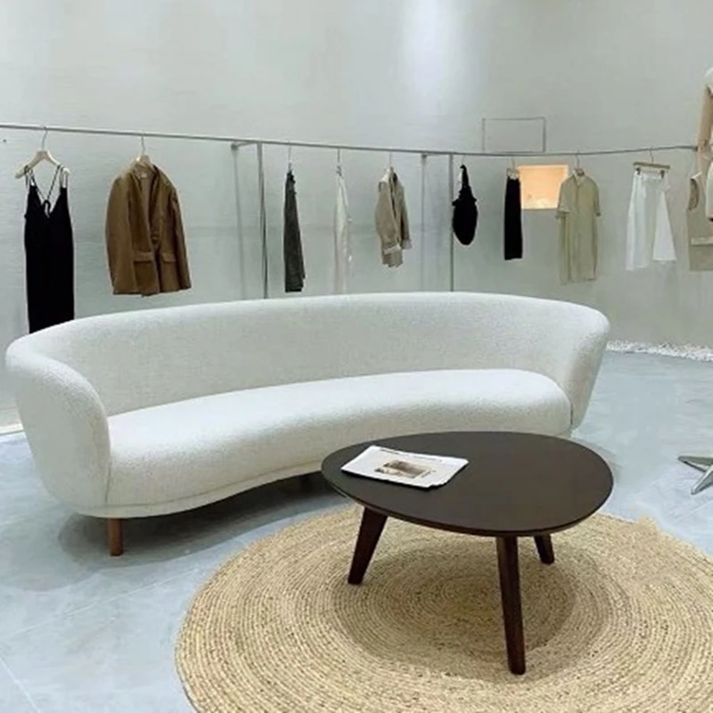 

Relaxing Lazy Living Room Sofa Bed Xxl Stretch Recliner Curved Luxury Modern Design Lounge Divani Da Soggiorno Household Items