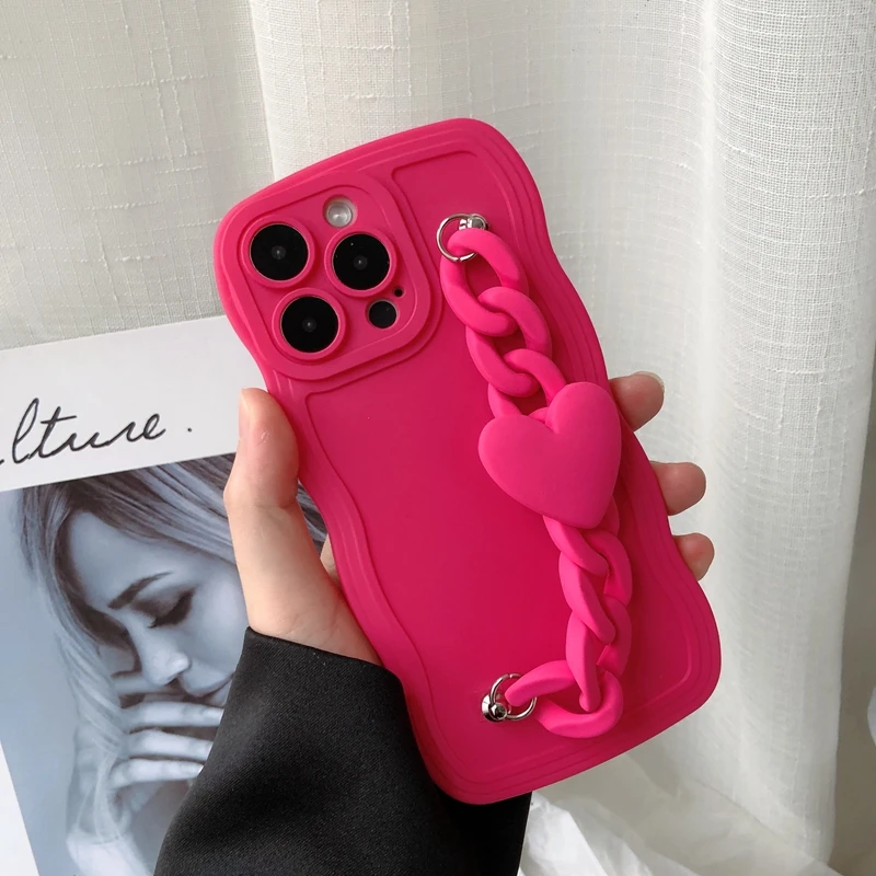 Custodia Per Telefono Con Cinturino Love Heart Per Xiaomi Redmi A2 A1 Plus Redmi Note 11 Pro 12C Note10 10S 10A Note 9 9T Cover In Silicone Per Carame