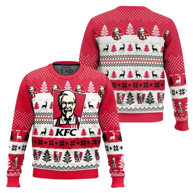 Pull de Noël KFC unisexe 5 Pull de Noël KFC unisexe