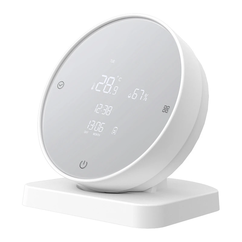 

Датчик температуры и влажности Wifi Tuya Smart с ЖК-дисплеем APP/голосовым управлением
