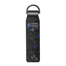 Universal Key Organizer with Built - in GPS Tracker and Bluetooth Connectivity, Securely Holds Up to 6 Keys (Blue carbon)