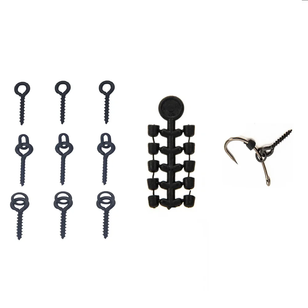 Carp Fishing Accessories Kit Bait Screws Carp Fishing Hook Bait Stopper