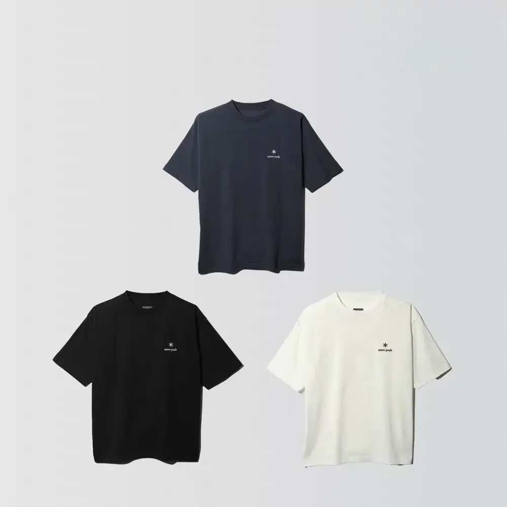 Loose Short Sleeved T Shirt Japanese Outdoor Brand Short-sleeved Cotton Men's and Women's T-shirt Summer Comfortable Street Tops