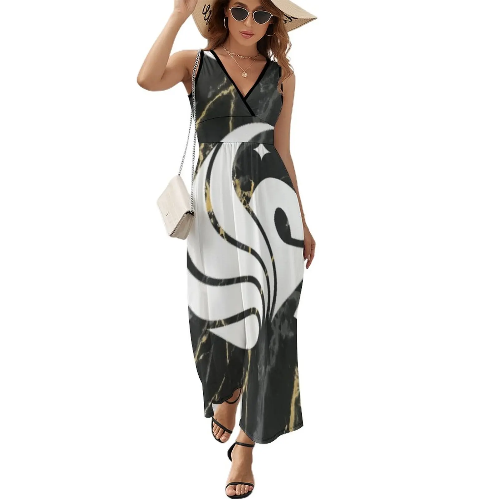 

ucf knights marble Sleeveless Dress evening dresses ladies Women's clothing