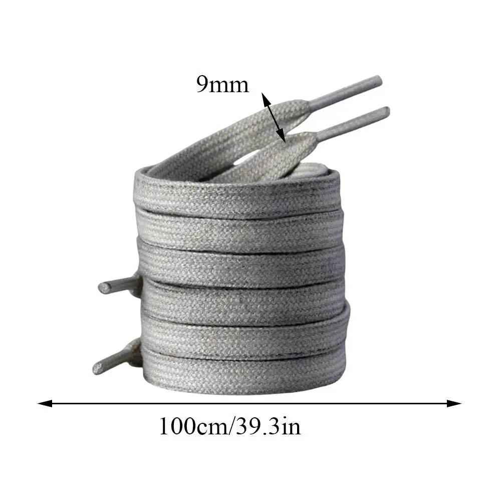 Dirty Shoe Shoelace 1Pair 100cm Length Rope Toe-strip shoe laces shoelaces without ties Sneaker Training Shoes Laces