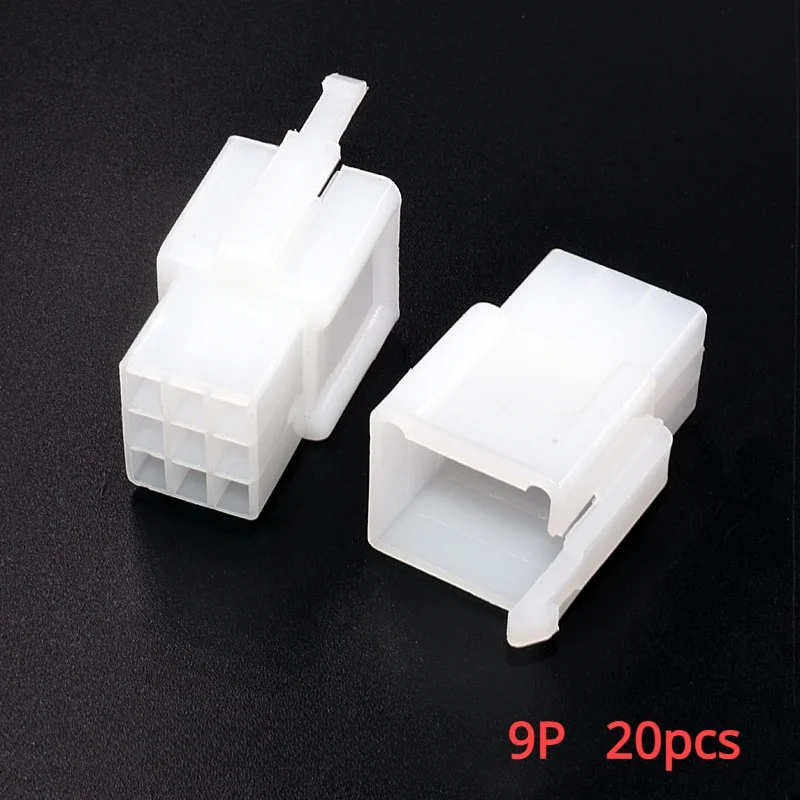 10/20pcs 2.8mm 2/3/4/6/9 pin automotive 2.8 electrical wire connector male female cable terminal plug kits motorcycle ebike car, plug adapter, electrical socket, power socket