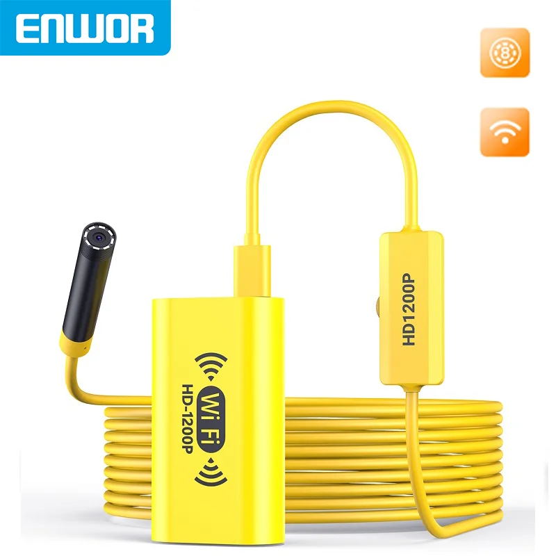 Hd 1200p Wifi Endoscope Camera Android Ios Wireless Endoscope Mini