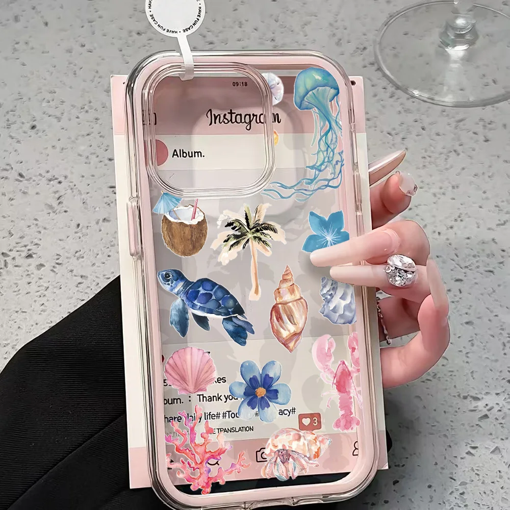 Summer Marine Animals Phone Case Cover