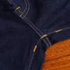 GT-0003 Read Description! Indigo Selvage Washed Slim Fitting Pants Sanforized Raw Denim Jean 12oz 2