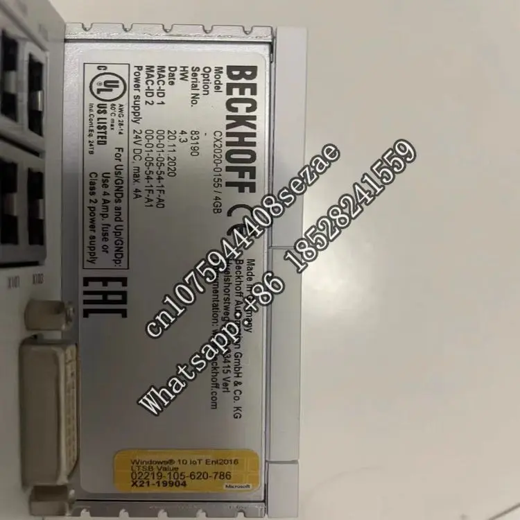 

PLC for CX2020-0155/4GB quote by letter