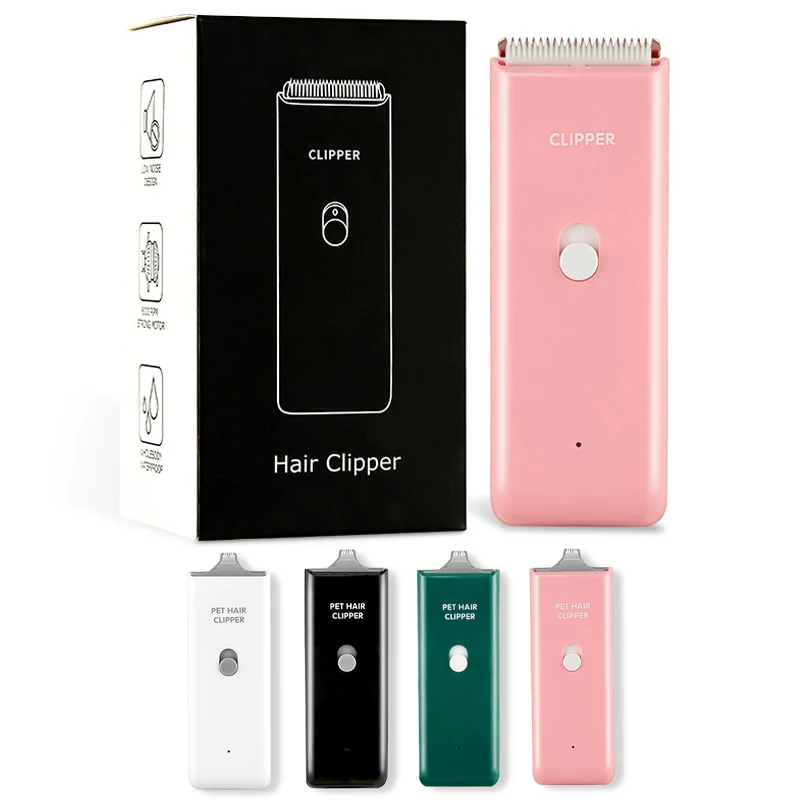Dog Hair Trimmer Small Dog Hair Clipper USB Rechargeable Pets Trimmer Cat Shaver Cutting Machine Puppy Carving Grooming Haircut Kit Low Noice