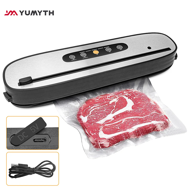 Sealer Machine with Sealer Bags and Roll, Bag Storage, Cutter Bar, and  Handheld Vacuum Sealer for Airtight Food Storage and Sous - AliExpress