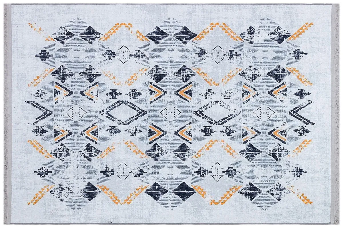 

MSS AU3086 Washable Digital Printed Rug With Tossels