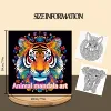 2-Pack Animal Mandala Colouring Book for Adults - Stress Relief and Mind fulness Art Therapy 5