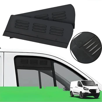 Griglia di ventilazione finestrino anteriore sinistra/destra compatibile con Ford Transit Custom 2012-2023, bocchette aria finestrino cabina anteriore per camper, lato destro