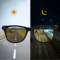 Lunettes de Vision nocturne monture PC lunettes de soleil polarisées hommes Sport de plein air lunettes de soleil jour Vision nocturne pilote lunettes de nuit lunettes 1