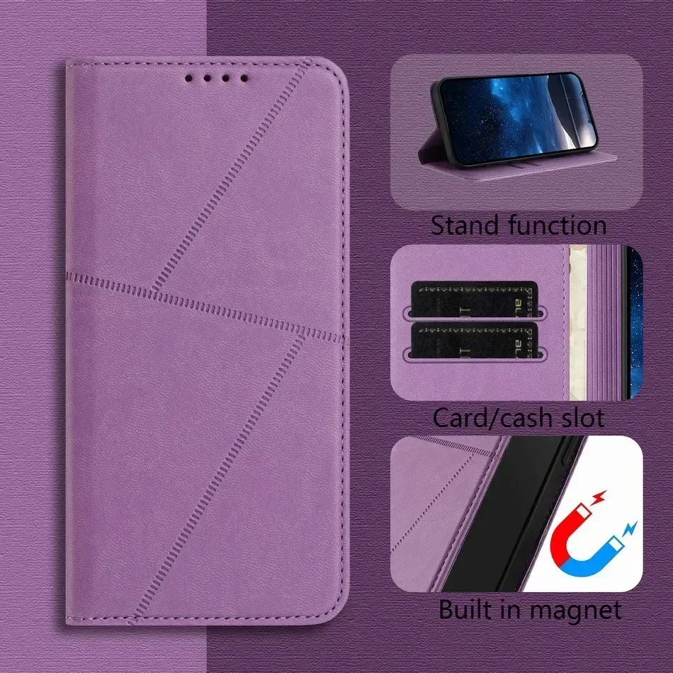 Elegant Slim Wallet Case with Cash Slots - Simple and Stylish Phone Cover
