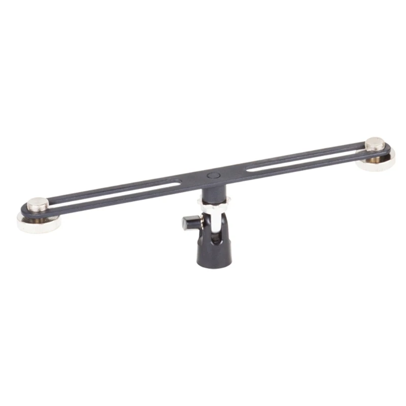 Microphone stand Stereo Microphone Rods for 2 Microphones Studio Recording Mic Stand Microphones Double Mount Extension Brackets